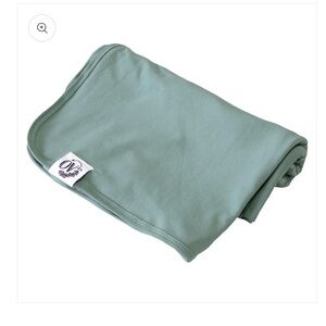 The OVer Company Green Swaddle Butter Blanket